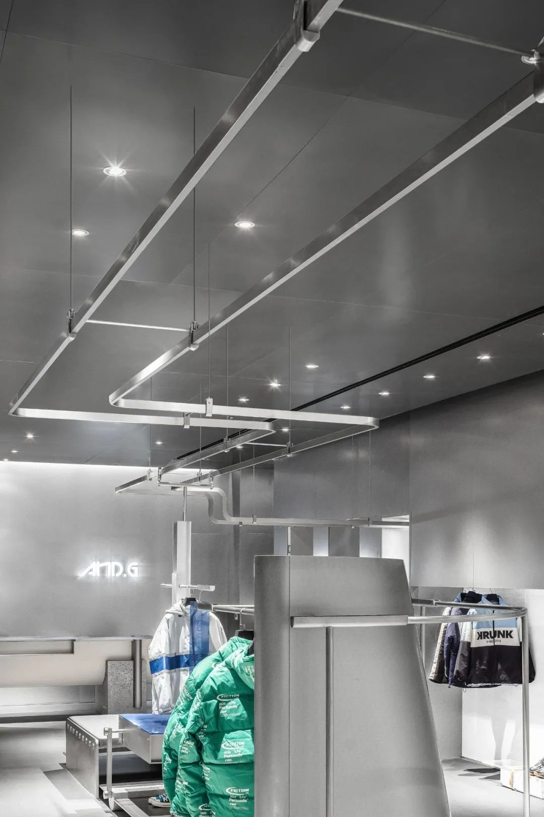 gxg品牌形象陈列,gxg旗下潮牌