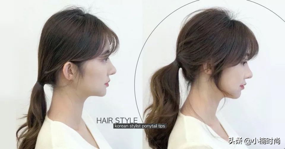 发型师扎马尾手法,发型师教你怎么编发视频