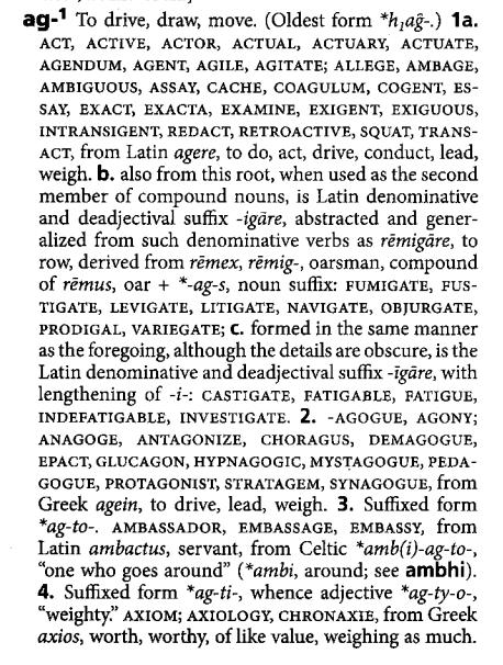 坚持学习印欧根3:ag-:意为Todrive,draw,move