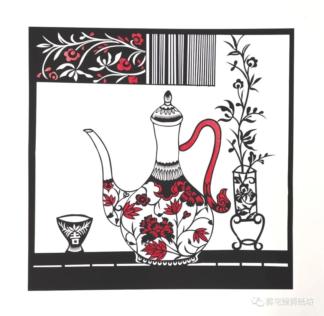 “剪花”茶装:两大“非遗”的相遇