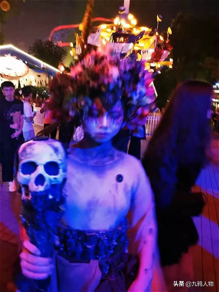 广州长隆万圣节夜晚,广州长隆万圣节群魔出巡