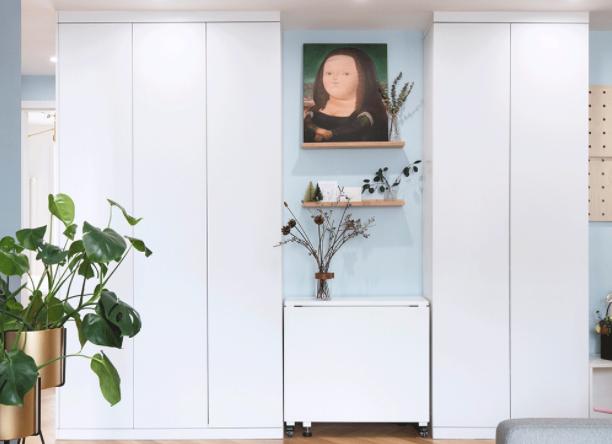 小餐厅餐边柜餐桌一体设计,餐厅小做了餐边柜餐桌怎么设计