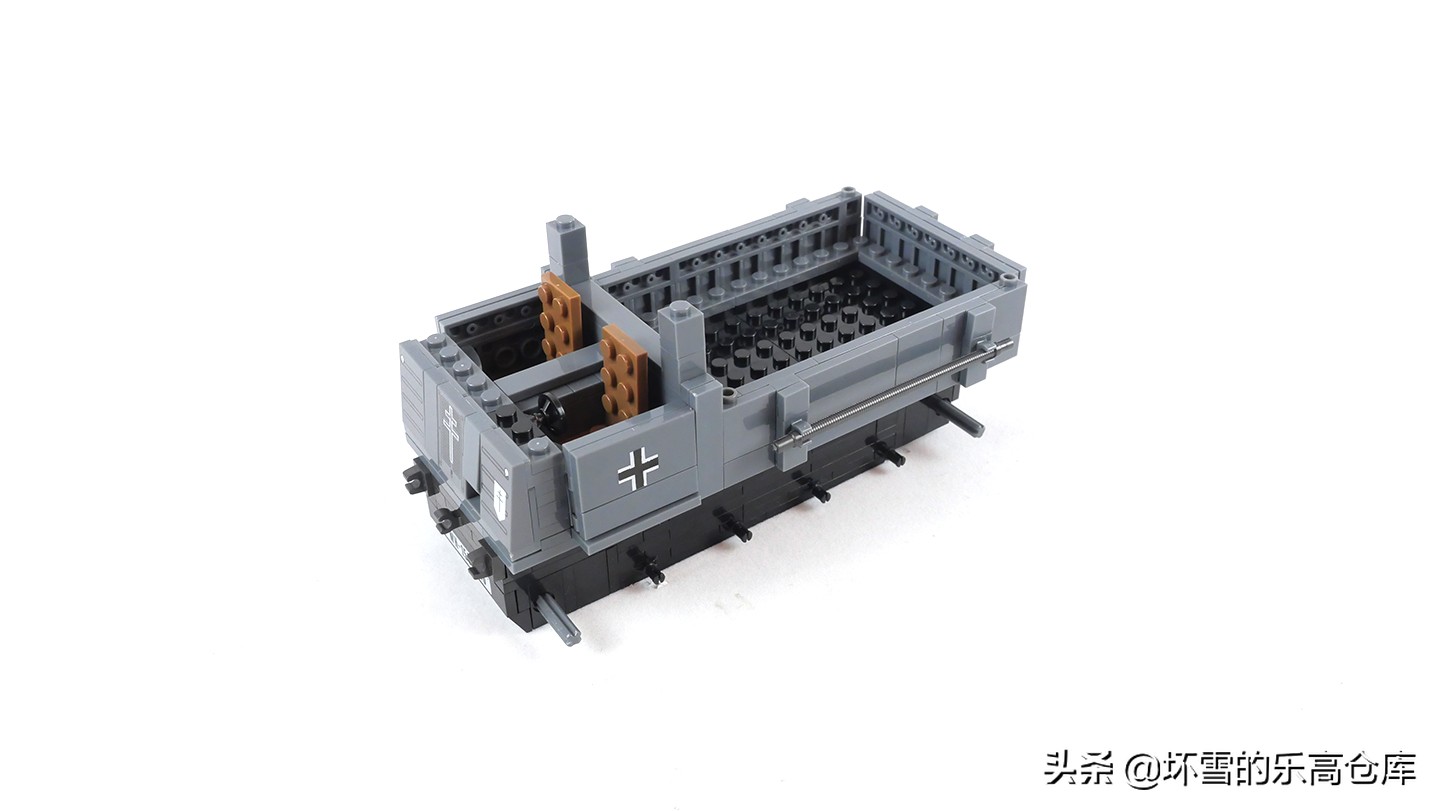 用积木还原二战,二战德军运输车积木