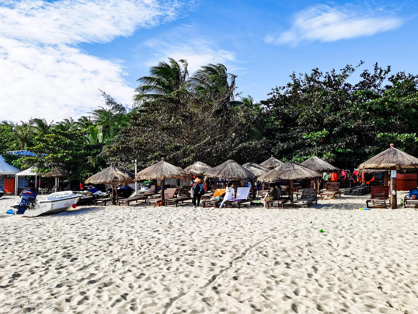 三亚的清晨和晚上,三亚的黄昏美不胜收