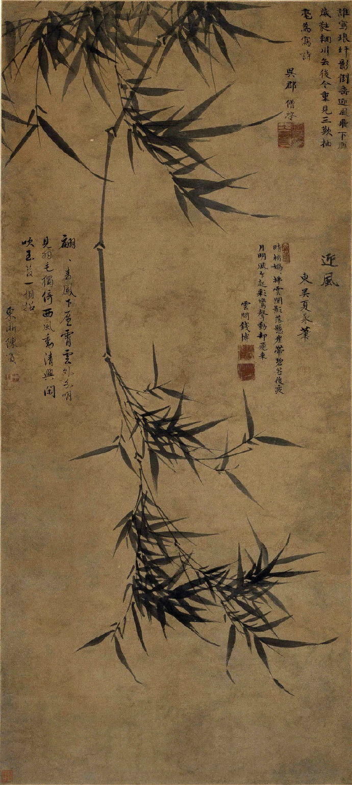 历代画竹精选书籍,历代名家画竹名画大全