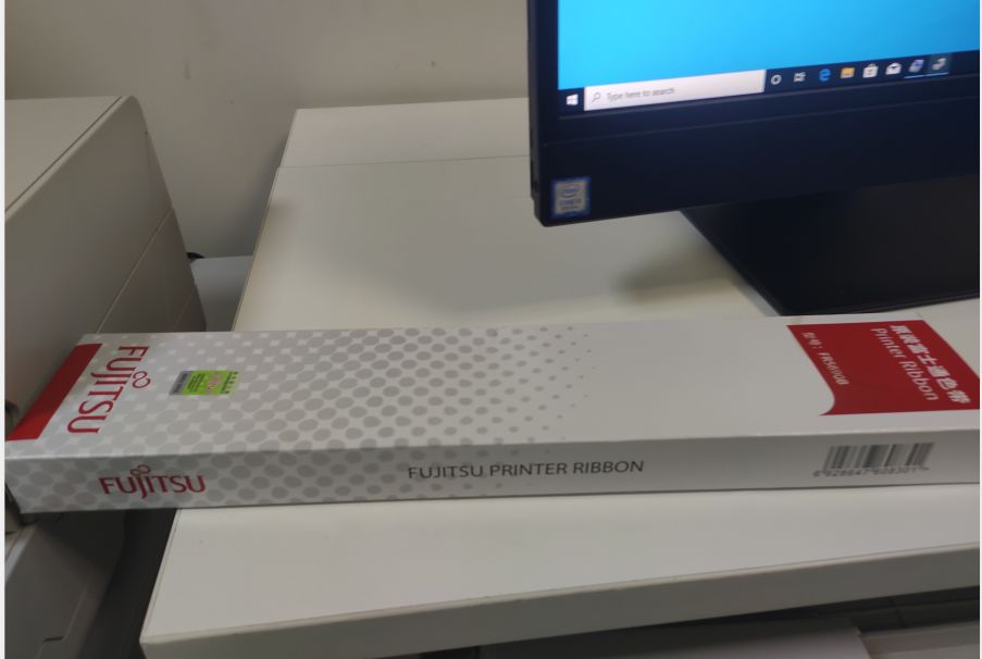 富士通针式打印机怎么取色带卡扣,富士通针式打印机怎么装纸