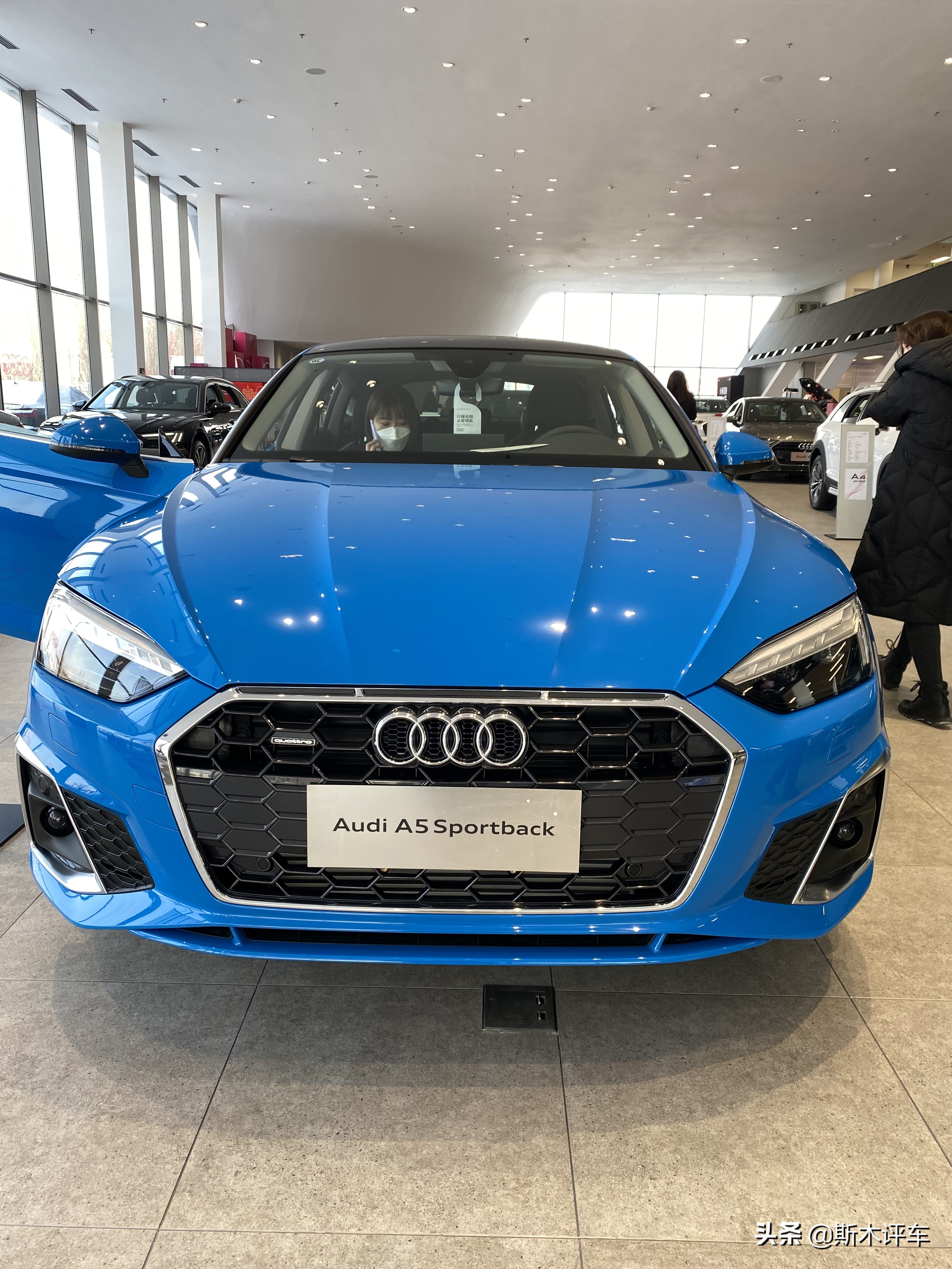 试驾奥迪a5sportback,奥迪a5底盘容易磕碰