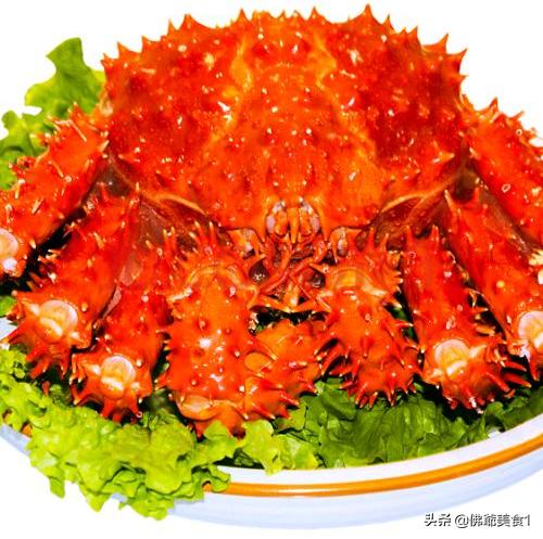 韩国主播hamzy吃帝王蟹,帝王蟹吃货主播韩国