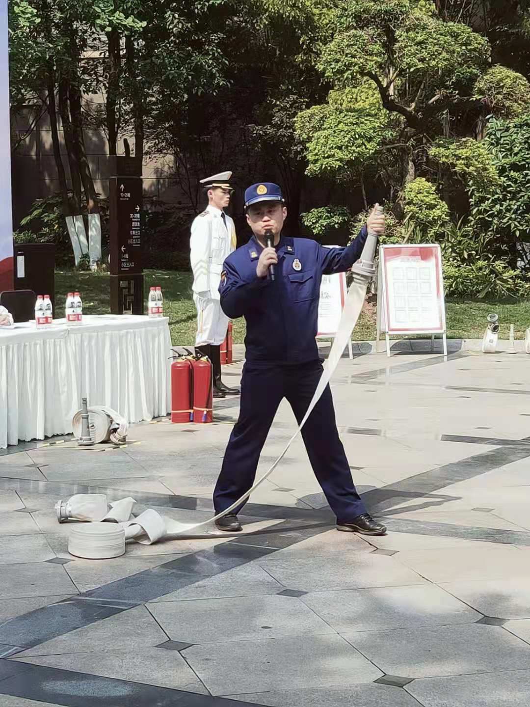 重庆消防总队演习图片,2024渝黔消防演习