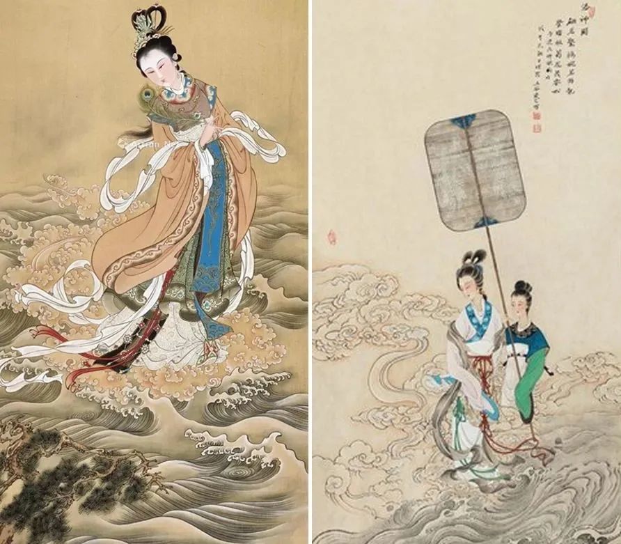 萌趣水墨人物儿童画,古装人物画儿童画教程