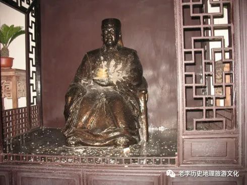 沈万三财神像,沈万三拜财神