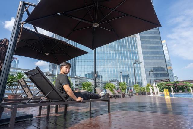 广州市性价比高的带泳池的酒店,广州市的露天泳池酒店