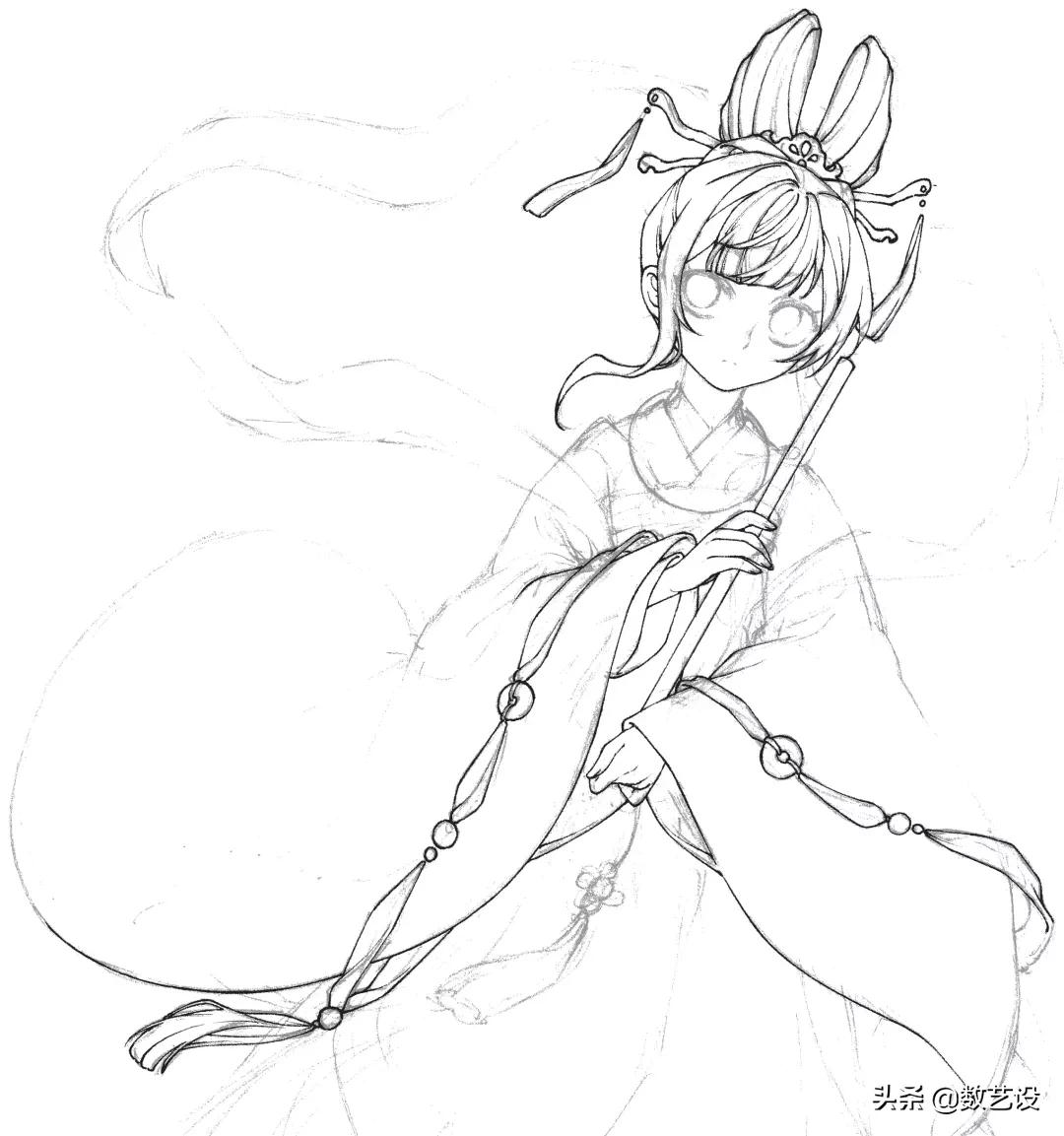 用15种颜色画的画特别漂亮,好看又复杂的又有颜色的画