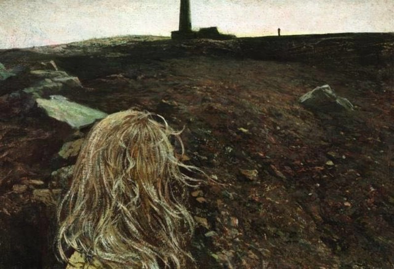 何多苓连环画雪雁,何多苓的经典创作雪雁