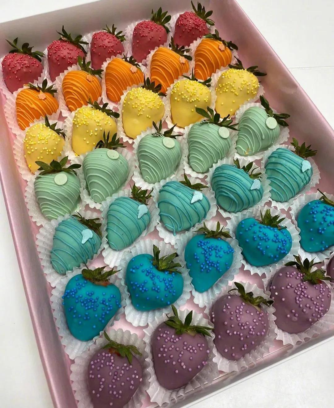 比利时草莓巧克力！盘它