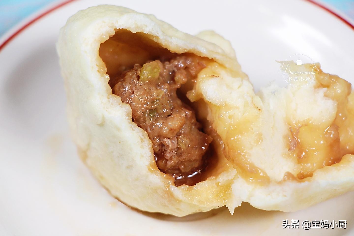大汤包馅最正宗的做法,咬一口流油的灌汤包馅怎么调的