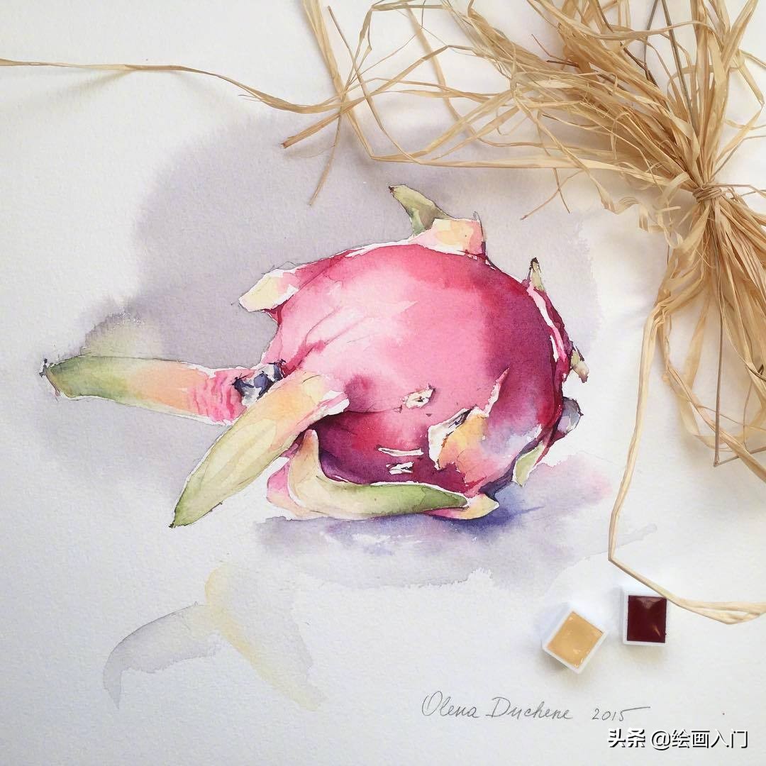 唯美写意水彩花卉,各种水彩花卉的表现技法学习吧