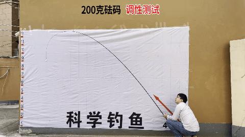 鱼竿测评视频龙纹鲤超轻二代,化氏旗舰店龙纹鲤鱼竿