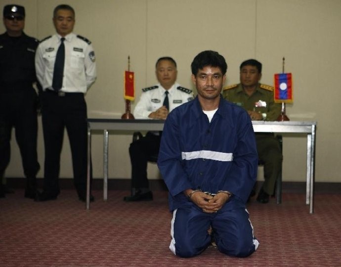 湄公河惨案主犯糯康被执行死刑,湄公河惨案糯康被杀现场