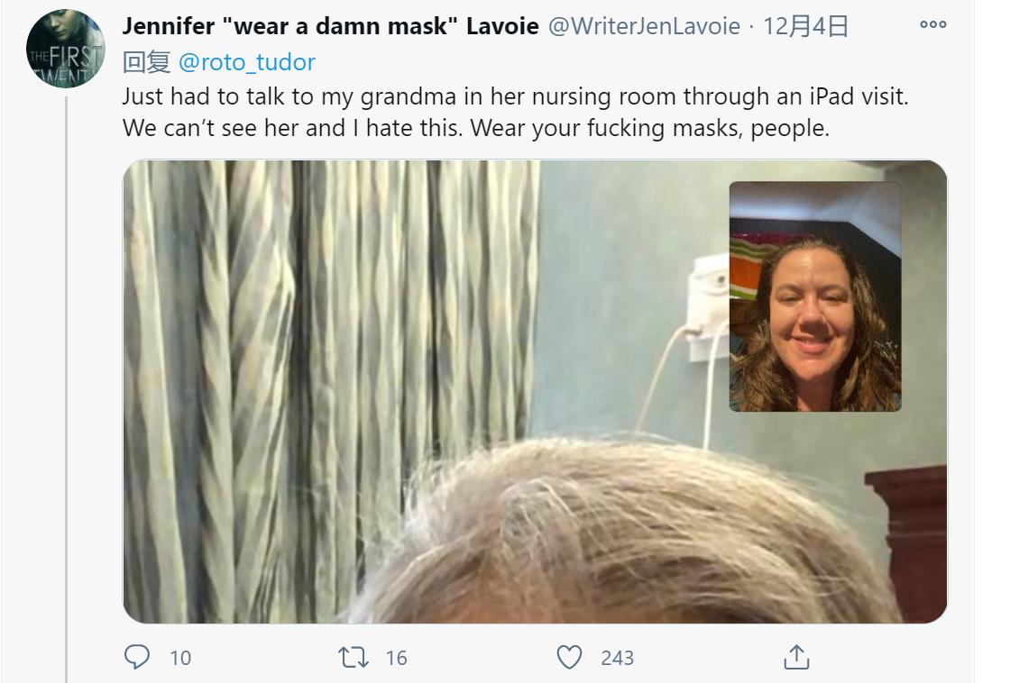 这张照片感动了全美33万人,美国网友疯传医院一张黑暗震撼照