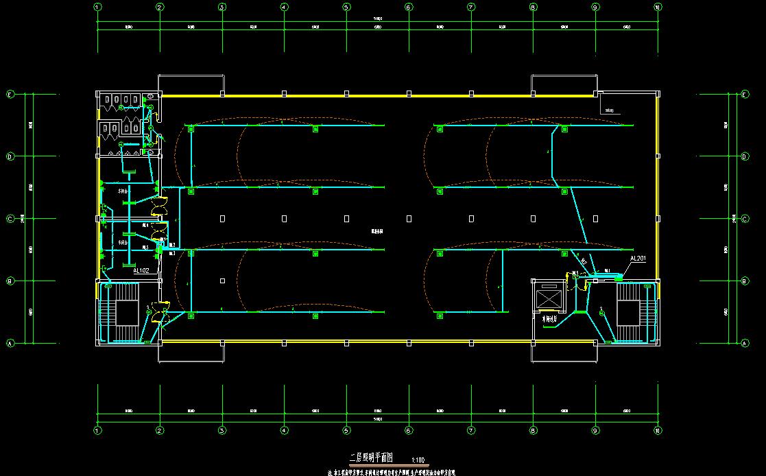 临时用电cad平面布置图,cad高压配电房基础图
