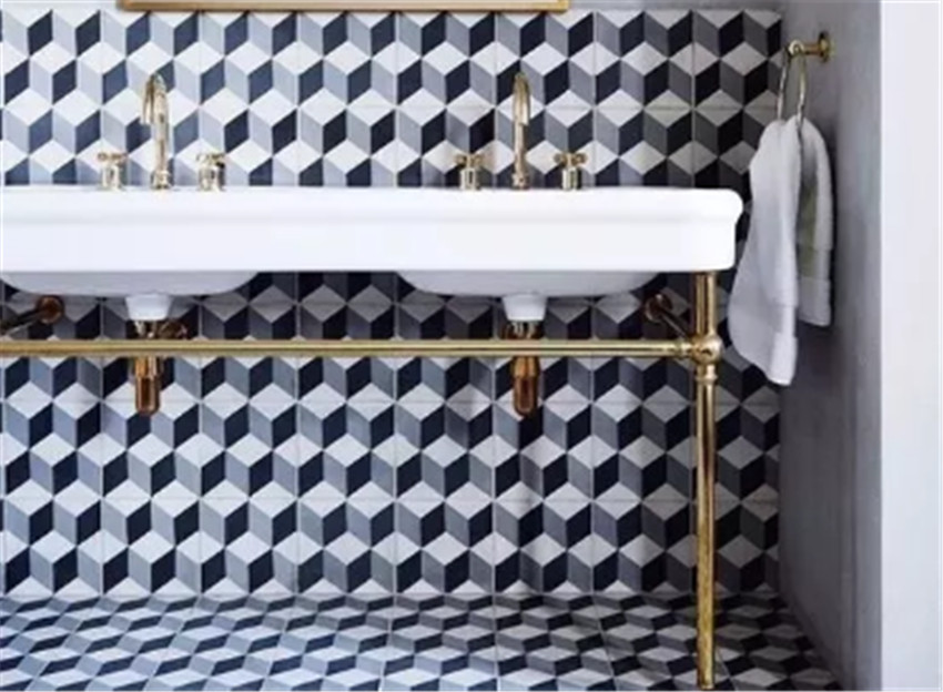 卫生间和客厅瓷砖颜色一样好看吗,卫生间浅灰色瓷砖美缝用什么颜色