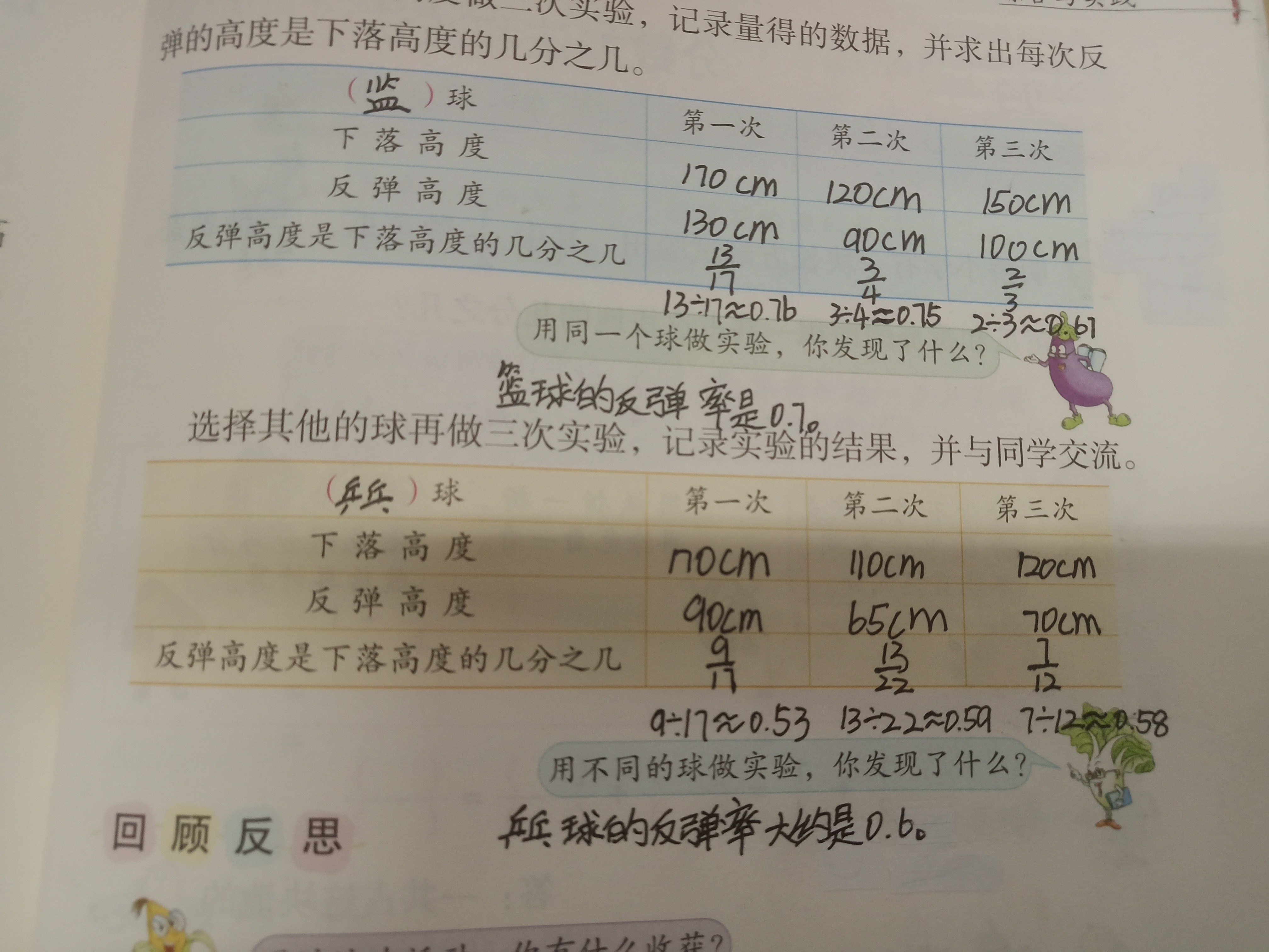 球的反弹多高合适,球落地反弹是什么力