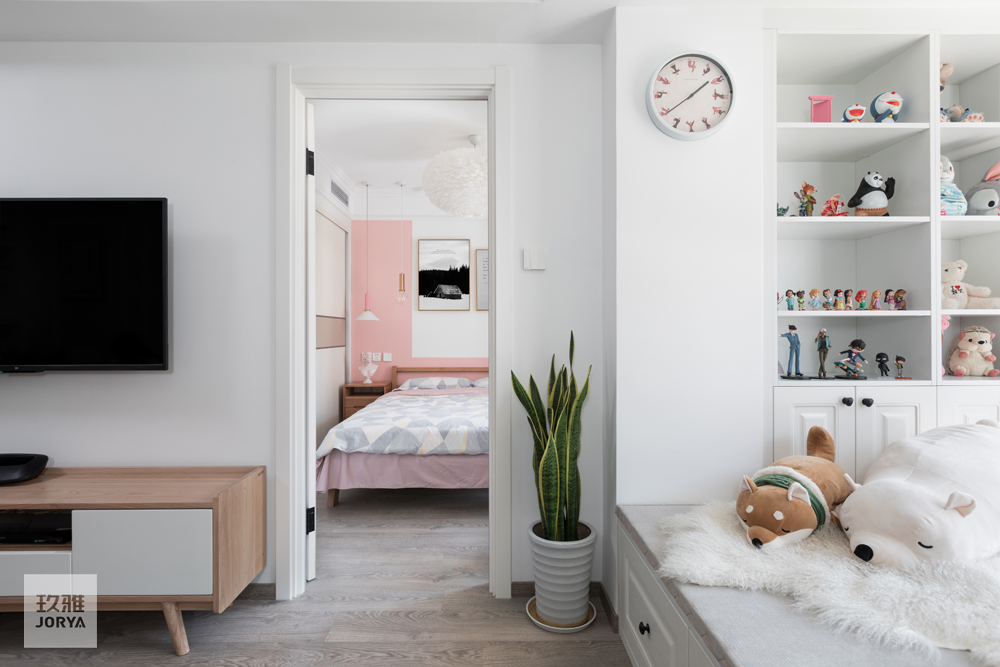 门厅改多功能房间,鞋柜旁开放式厨房怎么设计