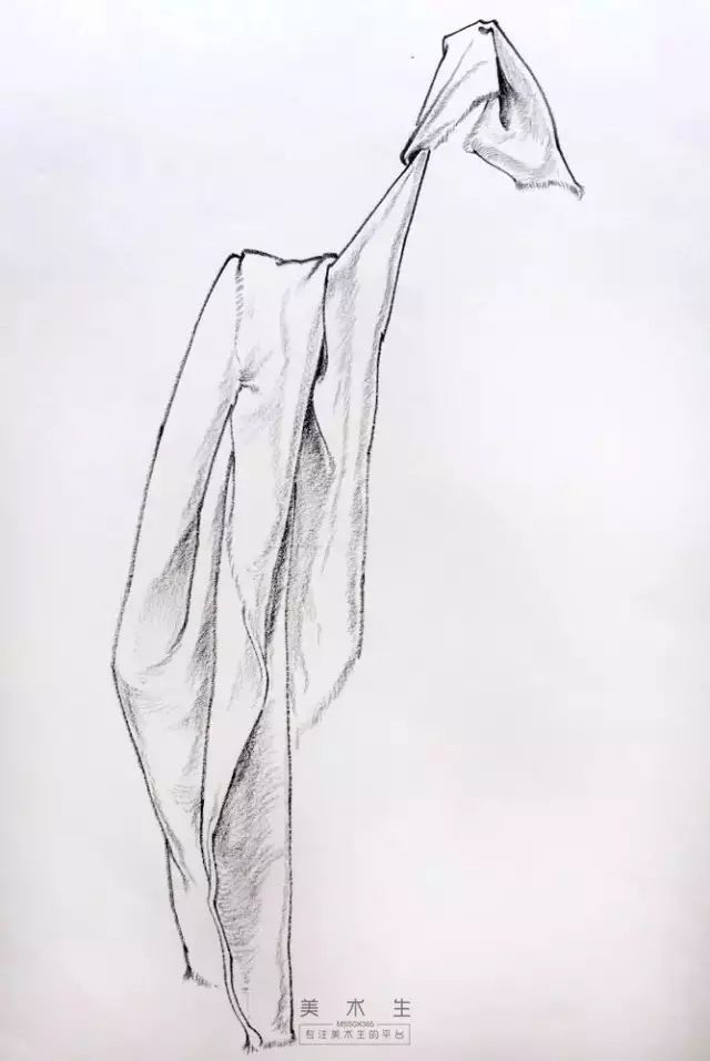 大块衣褶画法,衣褶不好看