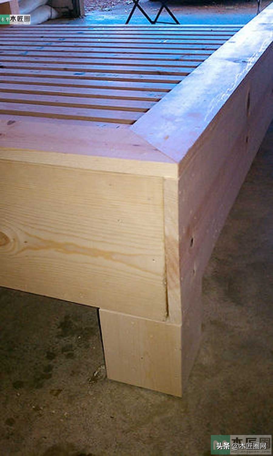 diy实木床的制作方法,家具制作手工diy纸箱