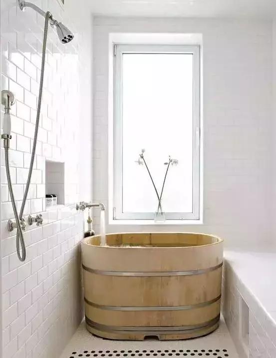 卫生间不装浴缸也能泡澡,浴室设计不装浴缸也能泡澡