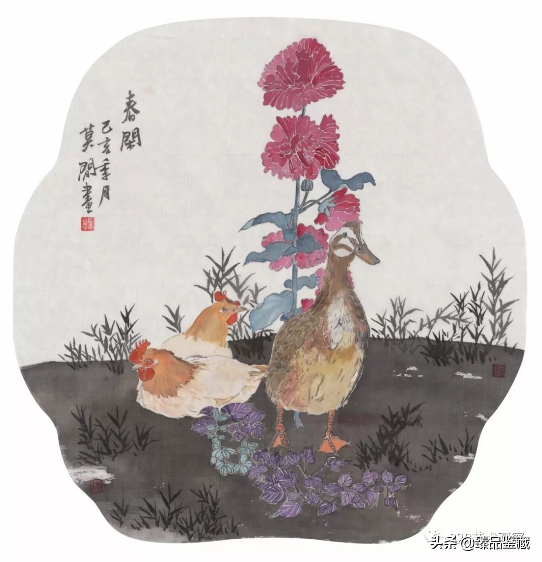 水墨花鸟画及赏析,中国画与西洋画赏析