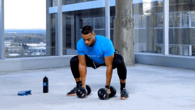 哑铃全身训练计划,瘦子增肌三分化训练计划哑铃