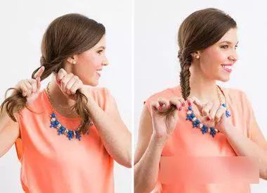 超简单鱼尾辫教程,手把手教你鱼尾辫