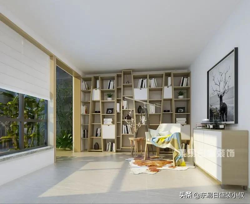 家里一定要有一个书房,家里有个好看的办公室