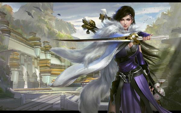 剑网3万花人物图片,剑网3人物战力排行