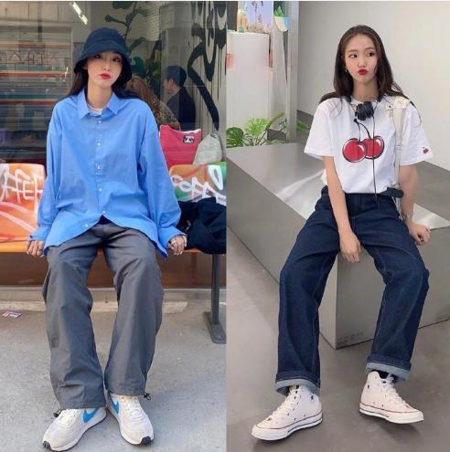 做一个酷酷的女生，少不了这18套又酷又帅的穿搭示范，随性慵懒风