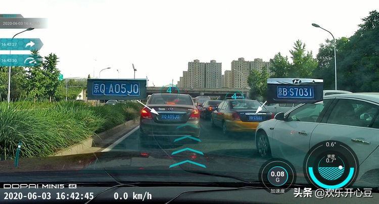 行车记录仪盯盯拍mini5测评,盯盯拍行车记录仪mini5夜视实拍