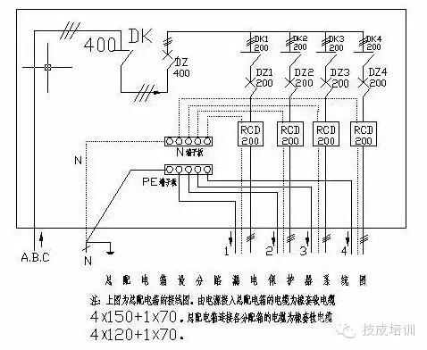 电热水器漏电保护器怎么接线安全,工地三相四线漏电保护器怎样接线