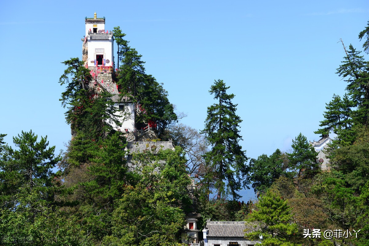 陕西塔云山金顶观音殿视频,陕西金顶观音殿风景
