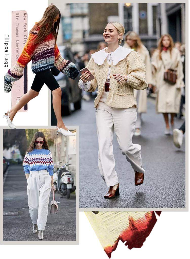 针织衫今年流行什么颜色什么款,今年针织衫