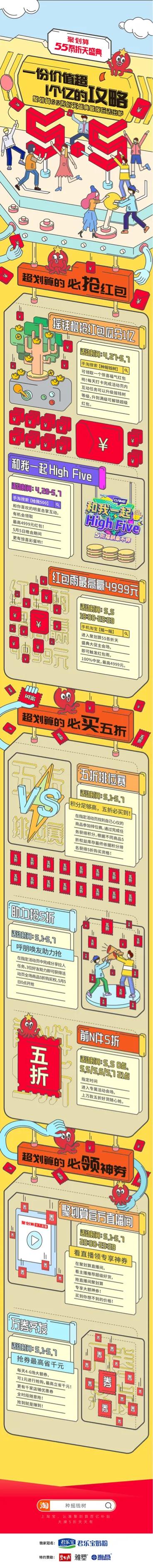 聚划算礼包,聚划算55选择之夜携众星来袭