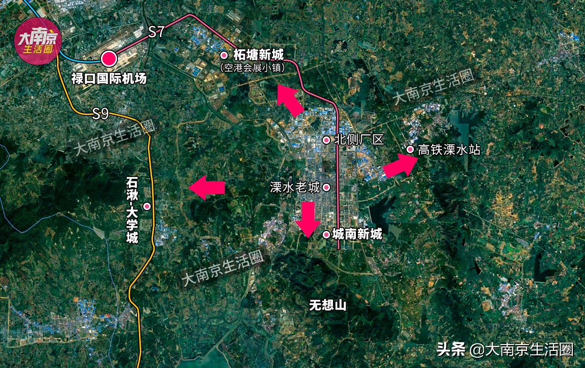 南京扩城规划,四方区扩张