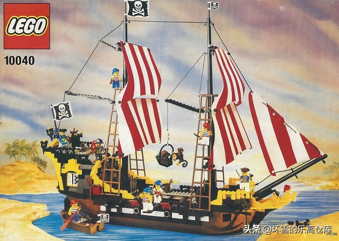 乐高海盗新版,乐高海盗船盘点