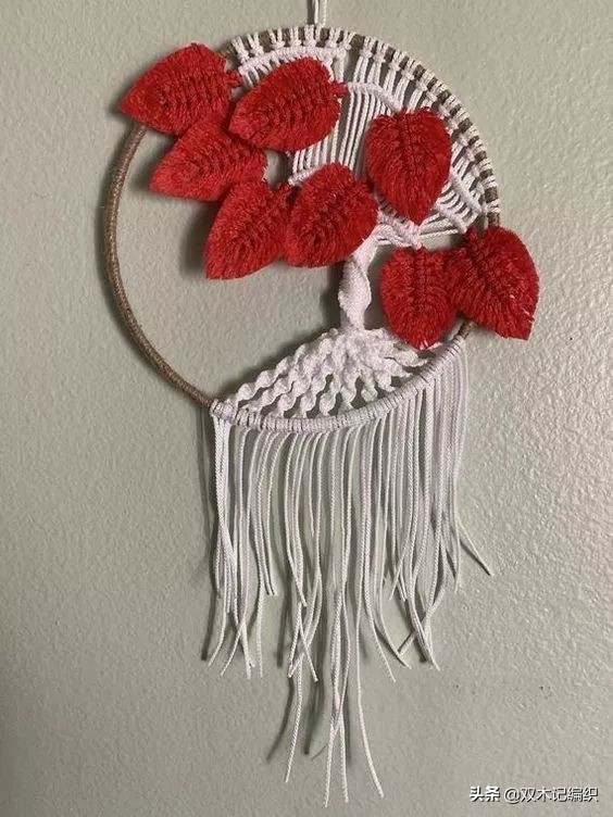 旧棉绳编叶子的方法,旧棉绳编叶子方法