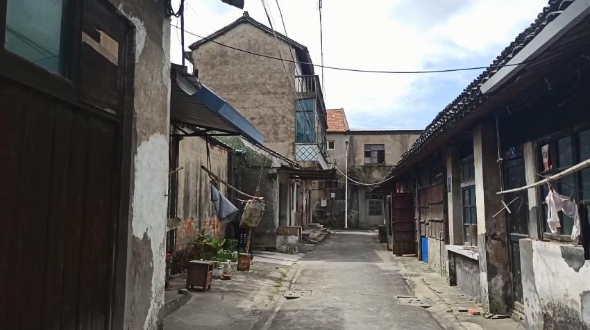 曾经繁华的街道老街,以前平湖建国路老街的样子