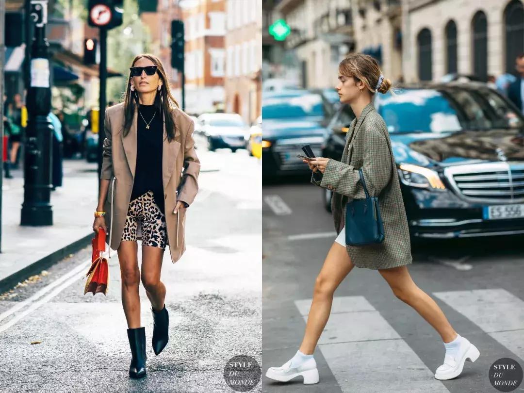 西装短裤夏季高级感,西装短裤秋冬款时尚