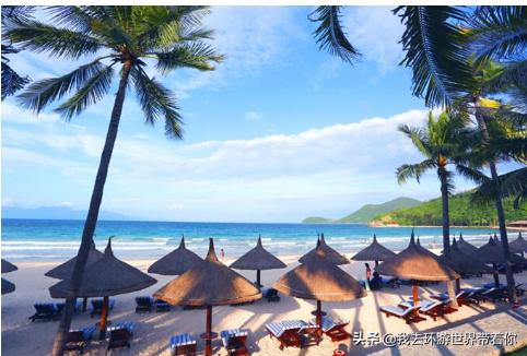 越南芽庄的蓝天白云,拥抱零下30度