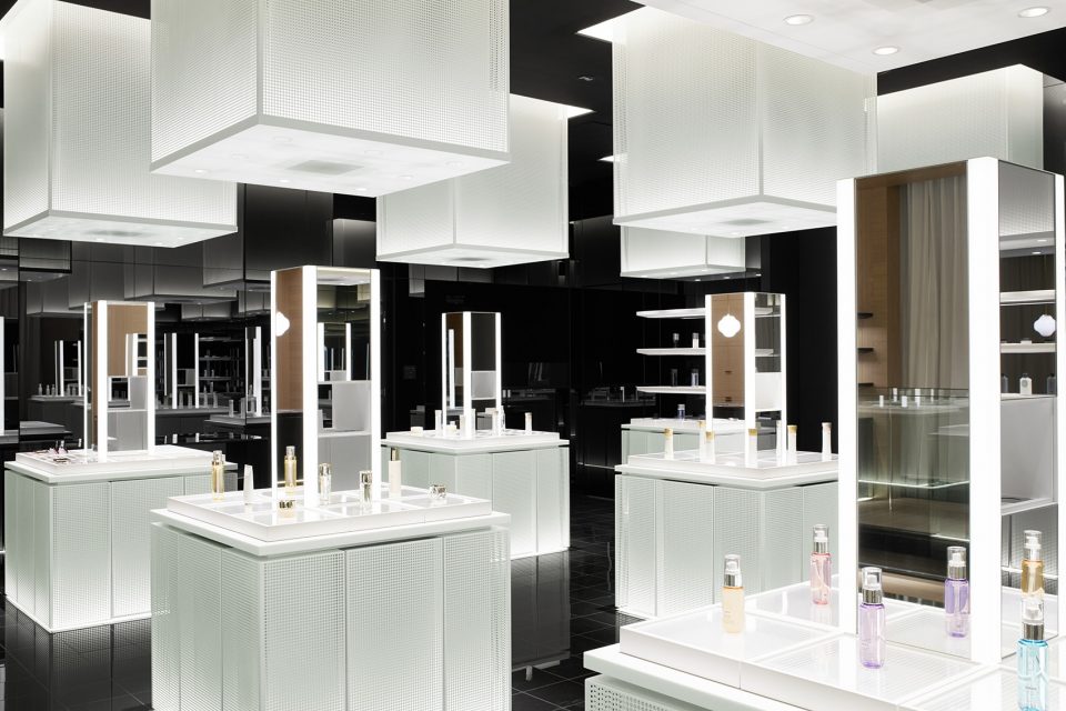 资生堂改造,资生堂旗舰店改造效果图