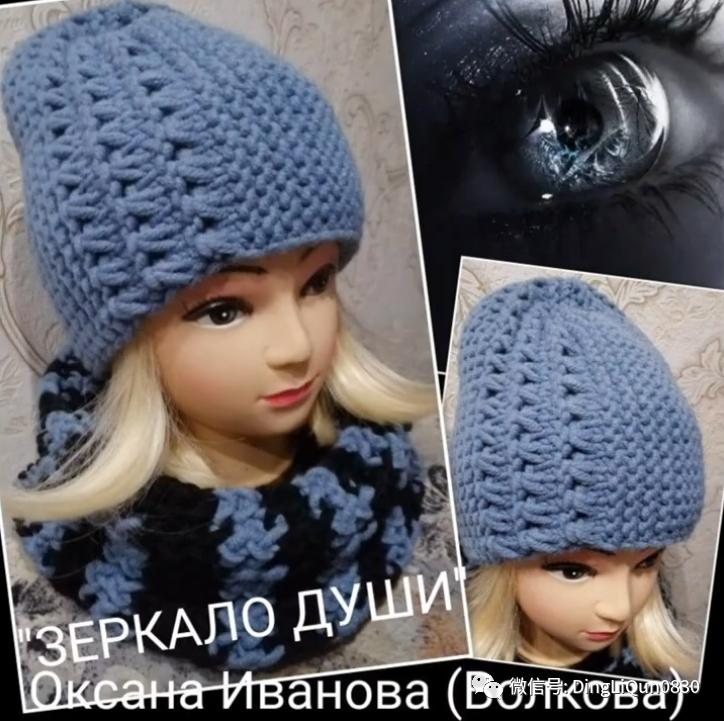 针织特色造型帽子,针织帽原创设计分享